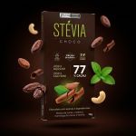 Chocolate zero açúcar 70g SteviaChoco Sabores