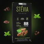 Chocolate zero açúcar 70g SteviaChoco Sabores