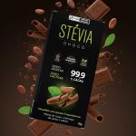 Chocolate zero açúcar 70g SteviaChoco Sabores