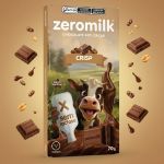 Chocolate vegano 70g Zeromilk Sabores