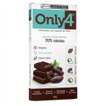 Chocolate vegano 70g Only4 Sabores