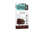 Chocolate vegano 70g Only4 Sabores