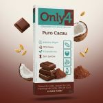 Chocolate zero açúcar 20g Only4 Sabores