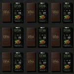 Chocolate zero açúcar 20g SteviaChoco Sabores