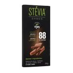 Chocolate zero açúcar 20g SteviaChoco Sabores