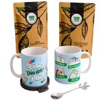 Kit Presente Dia dos Pais Grupo Rocha Saude Cha, Caneca e
