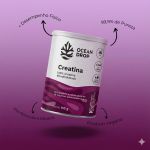 Creatina Monohidratada Pura em Po 150g Ocean Drop