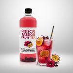 Cha de Hibisco e Maracuja Zero Açucares e Calorias 1L Yai