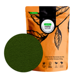 Cha Verde Nacional em Po 100g Natural Ervas Premium