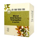 Blend Chá Noites Tranquilas Sachê Sono & Relaxamento Caixa 15 Sachês - Grupo Rocha Saúde