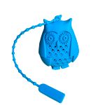 Infusor de Cha Coruja Silicone e Inox Rocha Saúde
