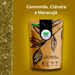 Chá Noite Serena Camomila Cidreira & Maracujá Pote Blend - Grupo Rocha Saúde