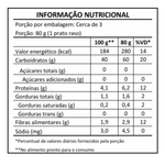 Massa Mini Penne Tricolor Infantil Legumes Sem Glúten