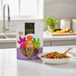 Massa Mini Penne Tricolor Infantil Legumes Sem Glúten