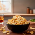 Chips de Mandioca Salsa e Cebola Rocha Saúde