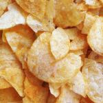 Chips de Inhame com Sal Rosa Rocha Saúde