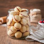 Biscoito de Beijinho Amanteigado Rocha Saúde
