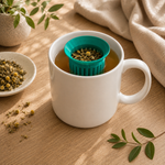 Infusor Cestinho para Cha em Inox Rocha Saúde