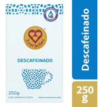 Café Torrado e Moído Descafeinado 3 Corações 250g