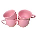Xicara de Cha Ceramica 170 Rosa