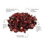 Cha de Hibiscus Sache Natural Ervas Infusao Premium
