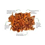 Cha de Canela Java Quebrada Sache Natural Ervas Infusao