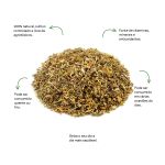 Cha de Damiana Sache Natural Ervas Infusao Premium Qualidade