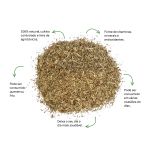 Cha de Hissopo Sache Natural Ervas Infusao Premium Qualidade