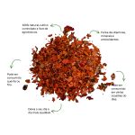Cha de Rosa Rubra Sache Natural Ervas Infusao Premium