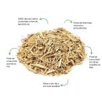 Cha de Sassafraz Rasurado Sache Natural Ervas Infusao