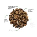 Cha de Ruibarbo Sache Natural Ervas Infusao Premium
