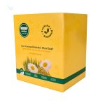 Blend Cha Tranquilidade Herbal Capim limao Camomila Sache