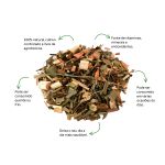 Cha de Capim Sache Natural Ervas Infusao Premium Qu CAPIMROS