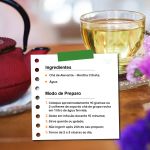 Cha de Alevante Mentha Citrata Rocha Saude 100% Puro Livre