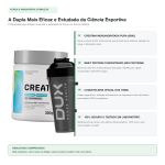 Kit Treino DUX Creatina 300g 4 Saches Whey Coqueteleira