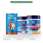 Kit Treino Avancado Mais Mu Whey Creatina Pre Treino Exquent