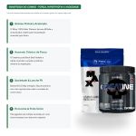 Kit Whey Max Titanium Creatina Black Skull 2 Barras Bold