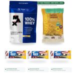 Kit Whey 900g Max Titanium 3 Barras Mrs Taste 2 Zaytas Fit