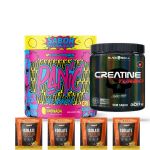 Kit Pre Treino Panic Adaptogen 300g Creatina Turbo 300g