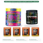 Kit Pre Treino Panic Adaptogen 300g Creatina Turbo 300g
