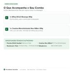 Combo Forca Whey Bold 22g Proteina 900g Creatina 300g