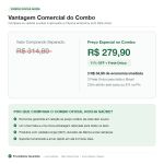 Combo Forca Whey Bold 22g Proteina 900g Creatina 300g