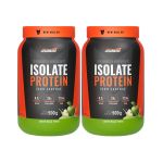 Kit 2 Whey Isolado Zero Lactose 26g Proteina 900g New Millen