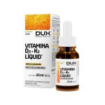 Vitamina D3 e K2 Gotas 20ml Sabor Limao Dux Nutrition