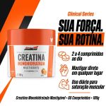 Creatina Mastigavel Laranja 60 Caps Pote New Millen