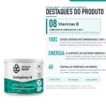 Complexo B 60 Capsulas Vitaminas B1 a B12 Ocean Drop