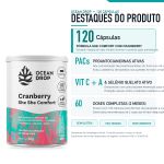Cranberry She Comfort 120 Capsulas Saude Intima Ocean Drop