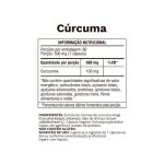 Curcuma 600mg 60 Capsulas Extrato Padronizado Ocean Drop
