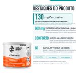 Curcuma 600mg 60 Capsulas Extrato Padronizado Ocean Drop