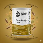 Feno Grego e Boro 120 Capsulas Vitalidade Ocean Drop